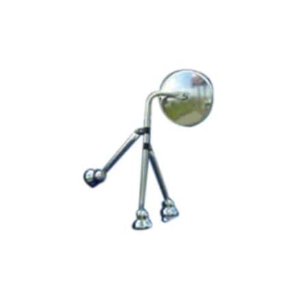 Velvac Hrt 3-Bell Ss Tripod W/8In Cvx Mirr 717845